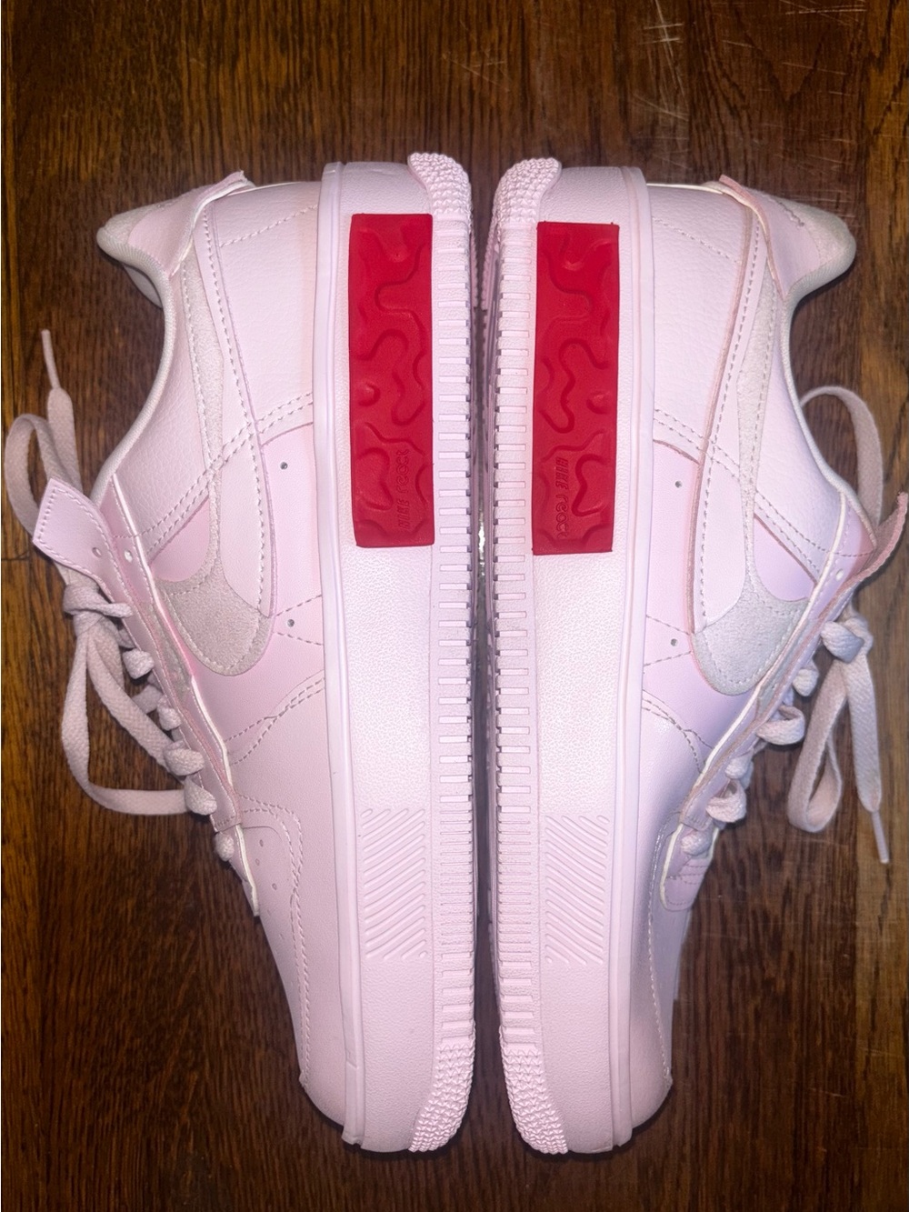 Nike Air Force 1 Fontanka Pastel Pink Valentines Sneakers Womens Size 10 AF1 Low - Picture 3 of 13
